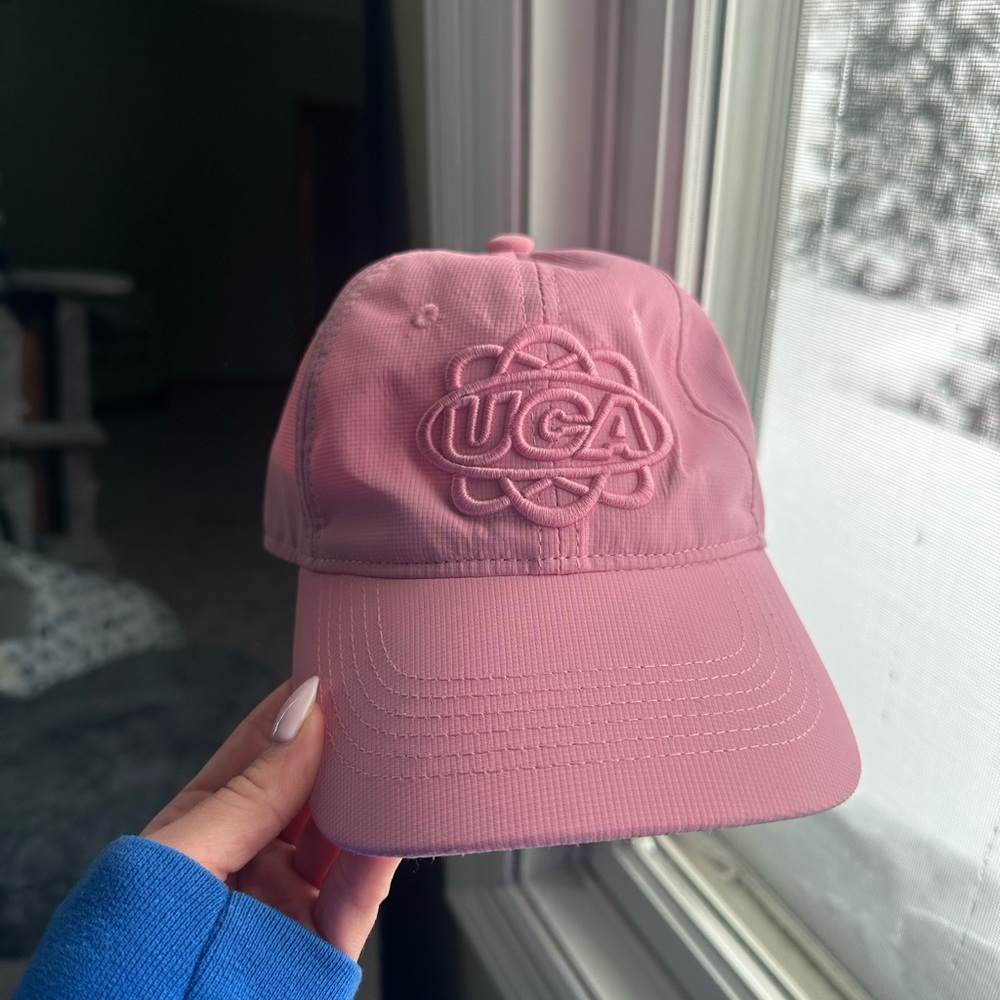 Pink Varsity UCA Hat